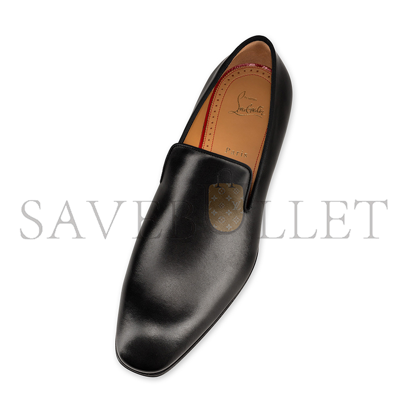 Ch**an louboutin dandelionloafers calf leather black men 1151071bk01